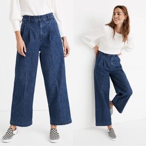 Madewell Dark Blue Flare Jeans